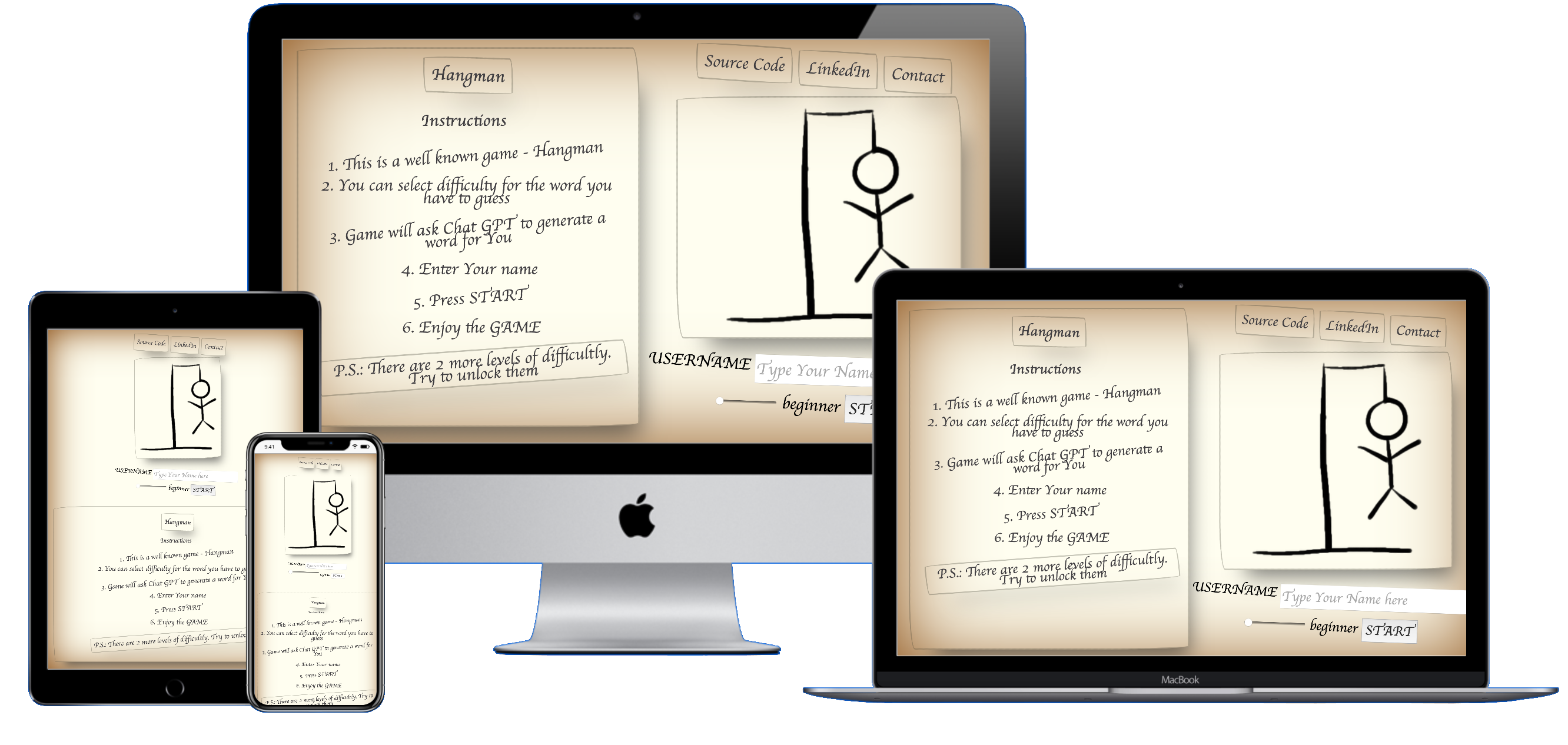 Hangman — Interactive Web Game